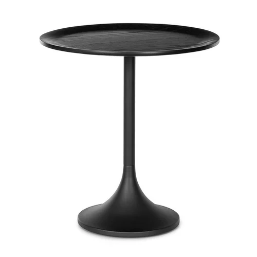 Besoa Small Visby, kavna miza, 48 x 52,5 cm (O x V), kovina, multipleks deska, plošča iz hrasta
