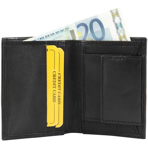  moška denarnica Excellanc Mini Črna