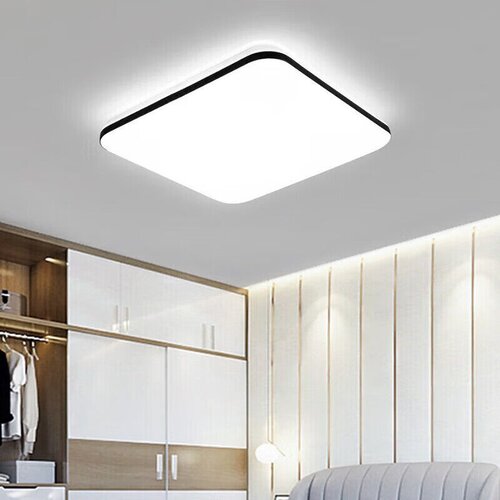  NVC Plafonska lampa LED, 36 W, Crna Slike