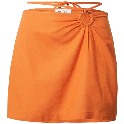 MYLAVIE Suknja narančasta