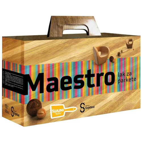 CHROMOS SVJETLOST Lak za parket Maestro 2K sjajni 10-12 m2 Cene