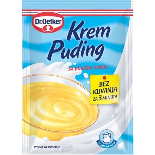 Dr. Oetker Puding DR.OETKER vanila bez kuvanja 50g Cene