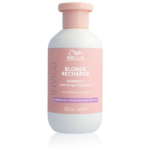 Wella Invigo Blonde Recharge &amp;Scaron;ampon 300 ml Slike