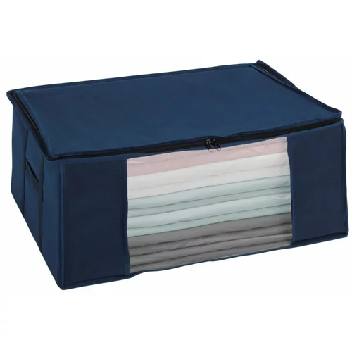 Wenko Modra škatla za shranjevanje z vakuumsko vrečo Air, 50 x 65 x 25 cm