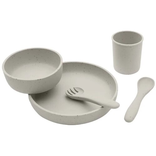 Kikka Boo Set za hranjenje beba KKB52002, 5 komada, Bež Slike