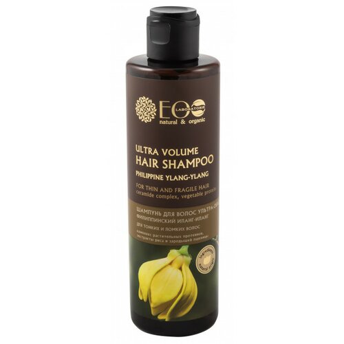ECO LABORATORIE šampon za brži rast kose i volumen kose sa eteričnim uljima i ekstraktom pirinča Cene