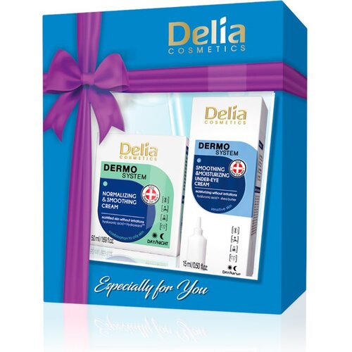 Delia HYALURON FUSION - Set sa normalizujućom kremom sa efektom zaglađivanja kože Cijene
