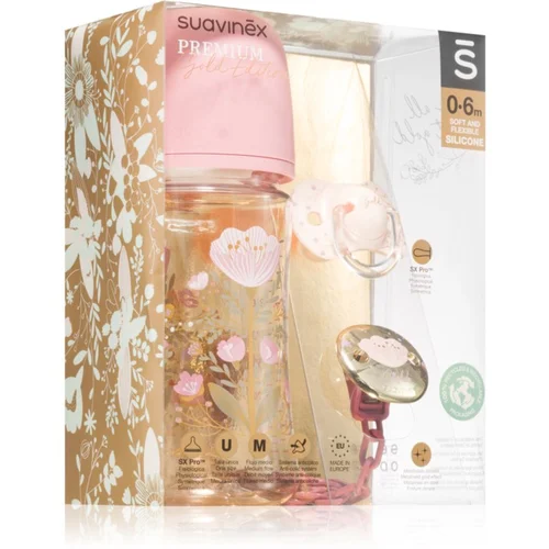 Suavinex Gold Premium Gift Set poklon set Pink(za bebe)