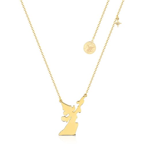 Juicy Couture Disney Fantasia Sorcerer's Apprentice Mickey pozlačena silhoutte ogrlica, (21279414) Cene