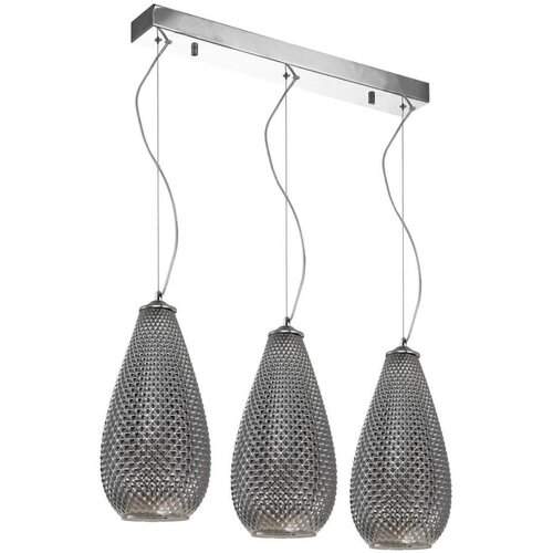  Luster na sajli PETRA 3xE27/60W/230V siva Cene