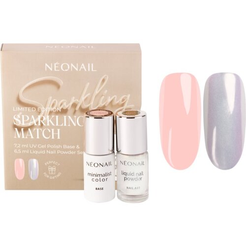 NeoNail XMAS Set Sparkling Match božični darilni set za nohte Slike