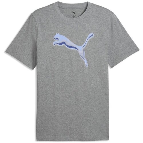 Puma Majice s kratkimi rokavi Graphic Cat Modra Cene