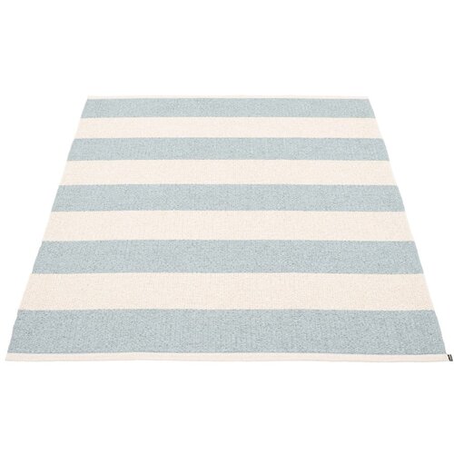 Pappelina svetlo modra/kremno bela notranja in zunanja preproga 140x180 cm bob blue fog – Cene