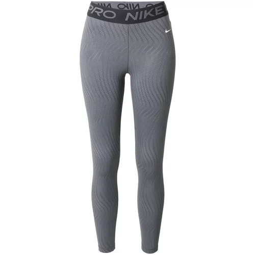 Nike Športne hlače 'Pro' antracit / črna / bela