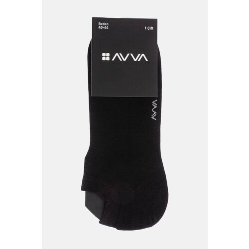 Avva Black Sneaker Socks Slike