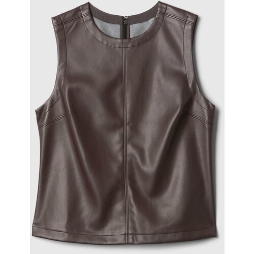 GAP Faux leather top - Women&amp;#039;s Slike