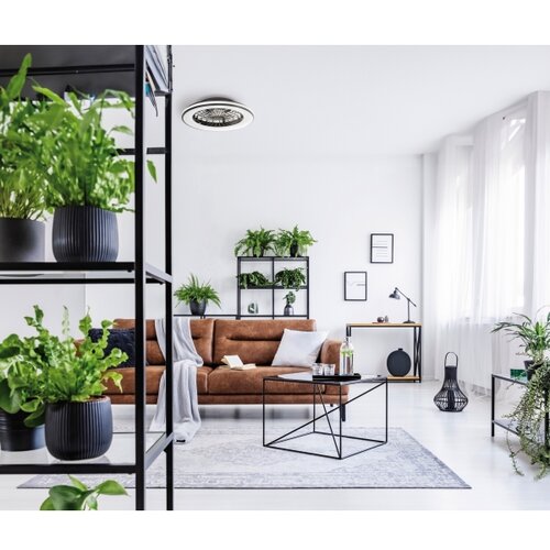 Kanlux 38033-LED prigu&amp;scaron;iva svetiljka sa ventilatorom PLAVE 48W/230V 3000/4000/6500K + daljinski upravljač Slike