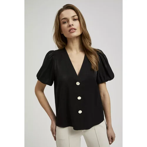 Moodo Women's shirt blouse - black