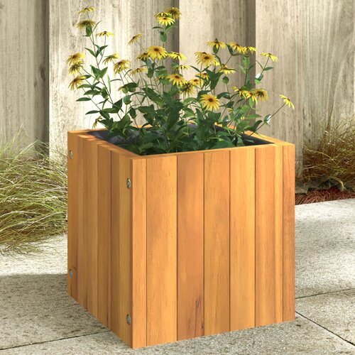  Vrtna sadilica 25x25x25 cm od masivnog bagremovog drva Cijene