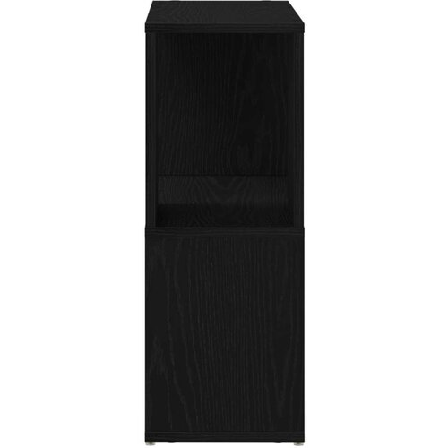  Polica za knjige - Crni hrast 60x24x63 cm od konstruiranog drva Slike