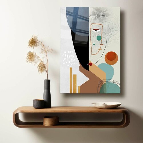 WALLXPERT Camtbl-082 - Vi&scaron;enamenska Tempered Staklena Slika 50 x 70 cm Cene