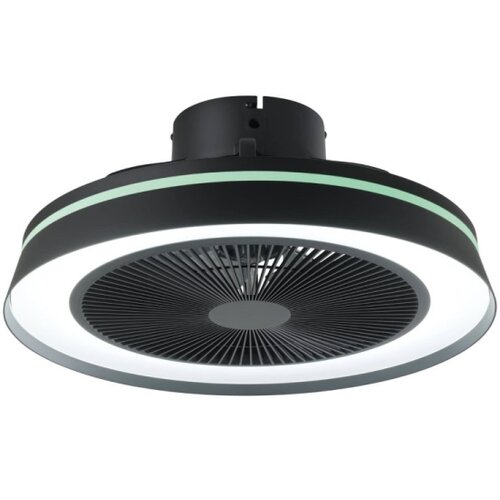 Eglo 35196 - LED RGBW stropni ventilator TRINIDAD 3xLED/8,5W/230V+LED/6W crna+daljinski upravljač Slike
