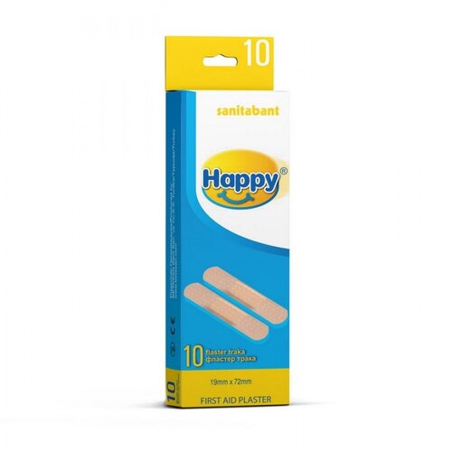 SANITABANT Happy strips flaster 10 komada Slike