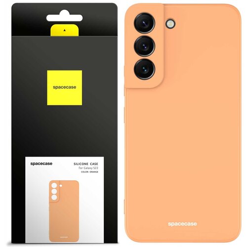 Spacecase SILIKONSKI OVITEK ZA SAMSUNG GALAXY S22 ORANŽEN, (21963414) Cene