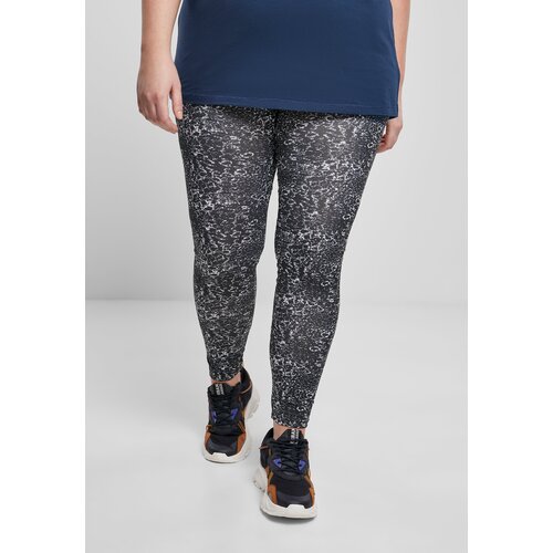 Urban Classics Women&amp;#039;s Leggings AOP Black/White Slike