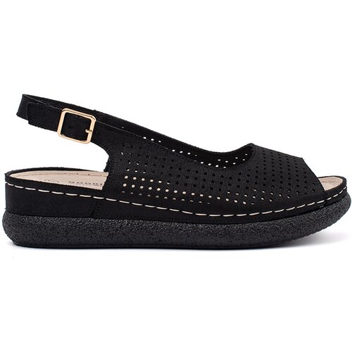 GOODIN Black comfortable sandals Cijene