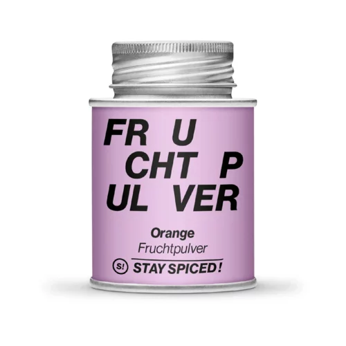 Stay Spiced! Pomarančni sadni prah na maltodekstrinu