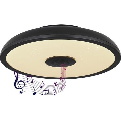 Globo Led plafonjera 18w 230v crna Cene
