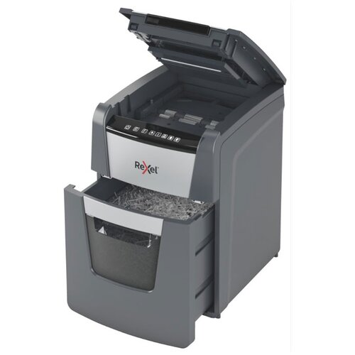 Rexel Uničevalnik dokumentov Auto+ 90X (4 x 28 mm), P-4, s podajalnikom Slike