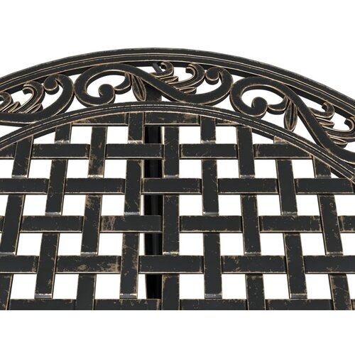  3-dijelni bistro set brončani od lijevanog aluminija Slike