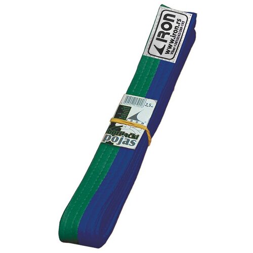 IRON SPORT Zeleno plavi pojas 240cm - Plavo zeleni pojas za borilačke sportove Cene