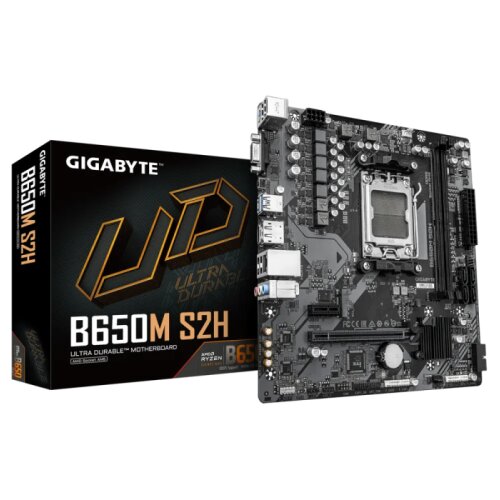 Gigabyte B650M S2H, DDR5, SATA3, USB3.2Gen1, DP, AM5 mATX Cene