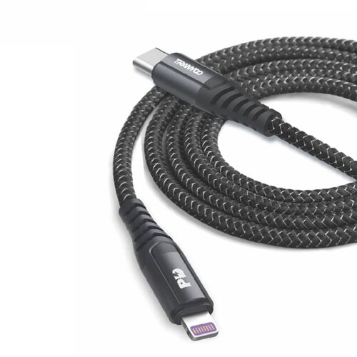 Tranyoo usb data kabl T-P16 2m type c-lighting 20w ojačan Slike