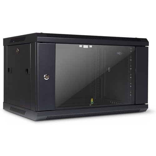 InterTech zidna komunikacijska omara SMA-6406 19 inch 6U, č Cene