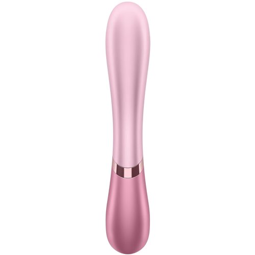 Satisfyer Hot Lover - pametni ogrevani vibrator za polnjenje (roza) Slike