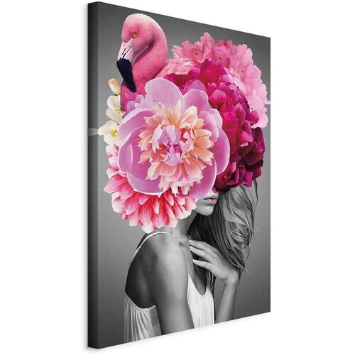 Artgeist Slika Na Platnu Flamingo Girl Cene