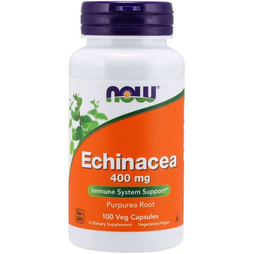 Now Foods Echinacea 400 mg 250 kapsula Slike