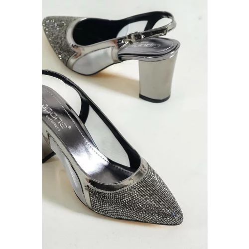 Capone Outfitters High Heels - Gray - Block