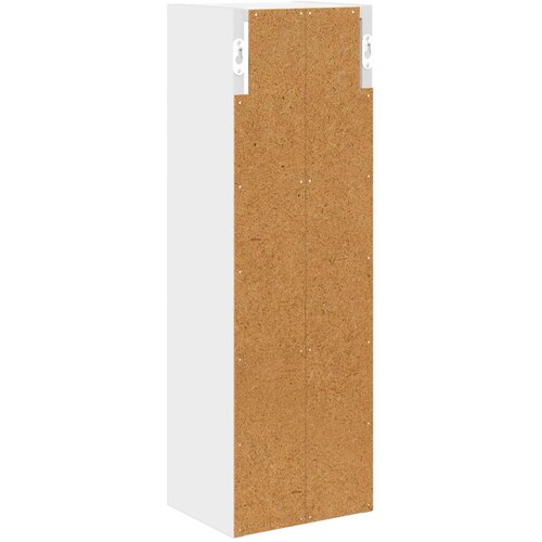  Kupaonski zidni ormarić s policom Bijeli 20 x 16 x 62,5 cm Slike