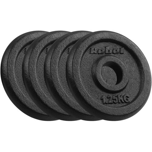 Rebel ACTIVE Liveni okrugli tegovi klasika set 4x1.25kg / 31mm RBA-2126 Cene