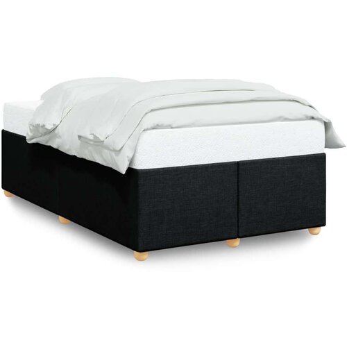  Okvir za krevet crni 120 x 200 cm od tkanine Cijene