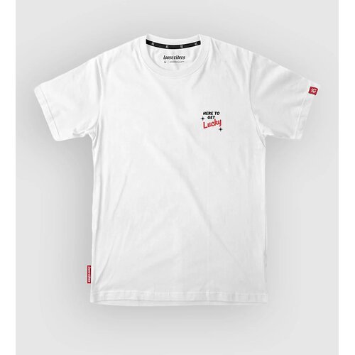Loose Riders Here To Get Lucky Tech Tee white Slike