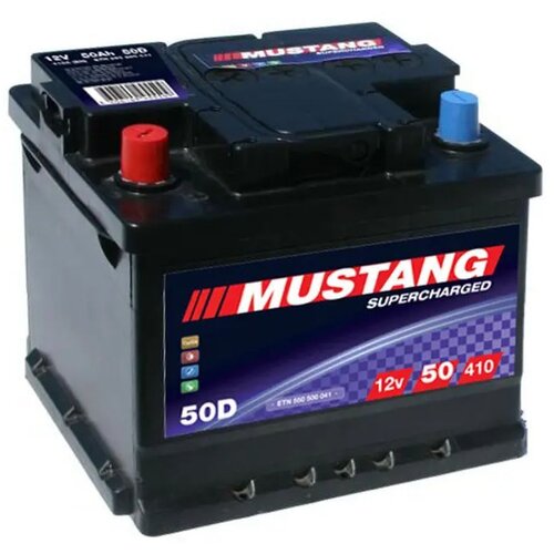 Mustang akumulator supercharged 12 v 50 ah +l Slike