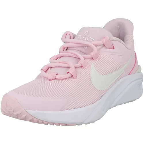 Nike Športni čevelj 'STAR RUNNER 4' roza / roza / jajčna lupina