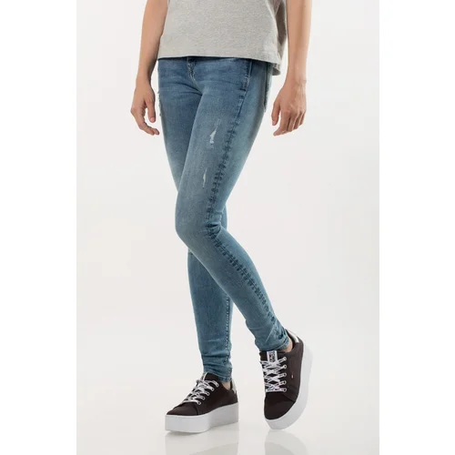 Tommy Hilfiger Jeans Tommy Jeans Jeans - TOMMY HILFIGER MID RISE SKINNY NORA blue