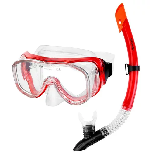 Spokey LUZON Panoramic snorkel set mask+snorkel